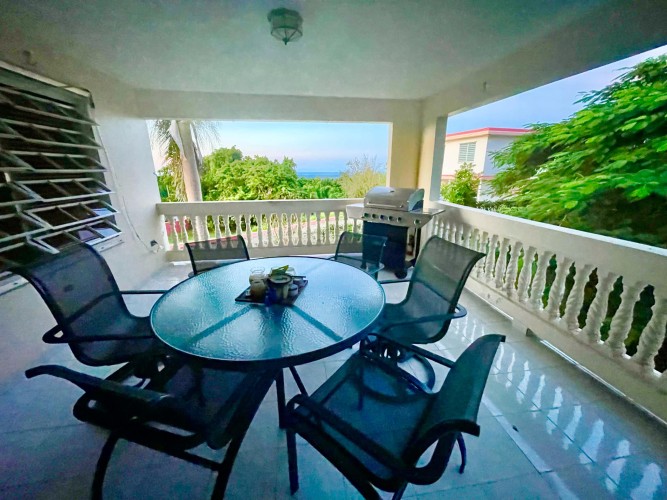 Casa Bonjour - Luxurious 4-Bedroom Vacation Rental Villa with Ocean & Mountain Views in Puerto Rico