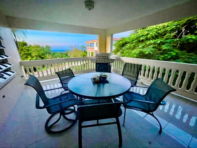 Casa Bonjour - Luxurious 4-Bedroom Vacation Rental Villa with Ocean & Mountain Views in Puerto Rico