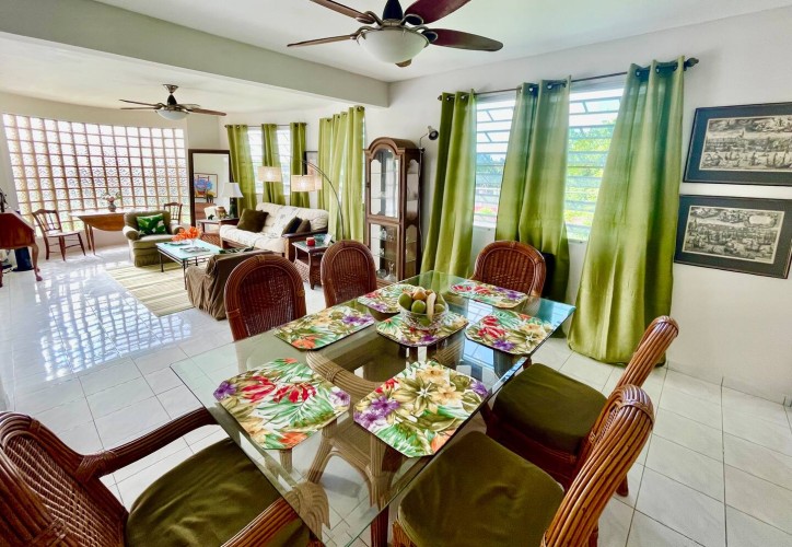 Casa Bonjour - Luxurious 4-Bedroom Vacation Rental Villa with Ocean & Mountain Views in Puerto Rico